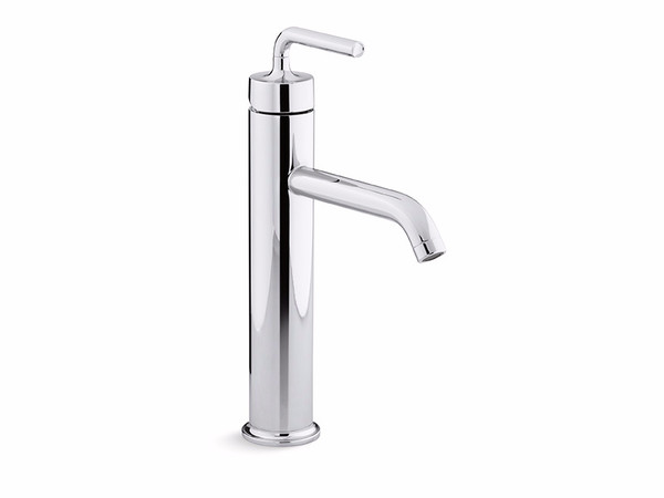 Purist Tall Basin Mixer in Chrome