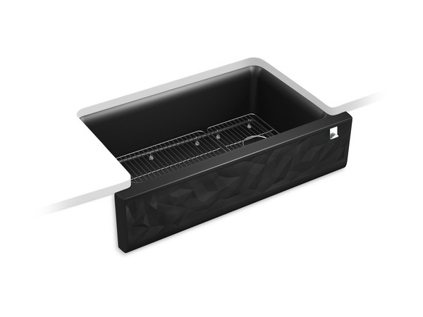 CAIRN® Undermount Single-Bowl Faceted Design