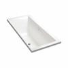 Evok Rect BubbleMassage Bath 1800x800mm + Pillow