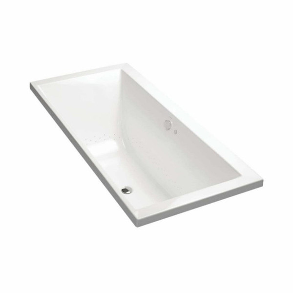 Evok Rect BubbleMassage Bath 1800x800mm + Pillow Evok Rect BubbleMassage Bath 1800x800mm + Pillow