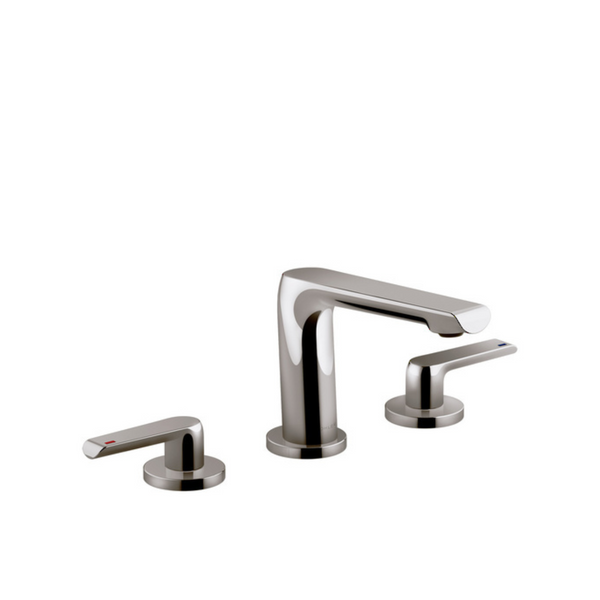 Avid 3 Tap Hole Basin Set Titanium