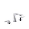 Avid 3TH Basin Set Polished Chrome