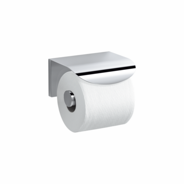 Avid Toilet Tissue Holder with Cover Polished Chrome