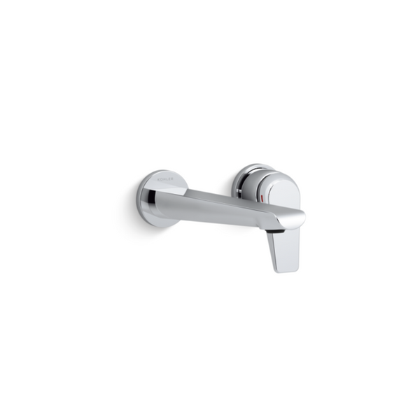 Avid Wall Mount Basin Set Polished Chrome Avid Wall Mount Basin Set Polished Chrome