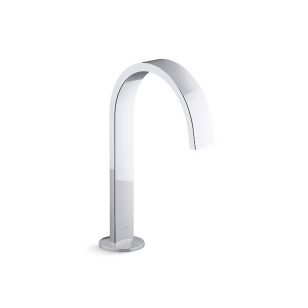 Components Hob Mount Bath Spout - Ribbon Components Hob Mount Bath Spout - Ribbon