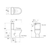 Reach Back To Wall Toilet Suite