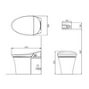Veil Intelligent Wall Faced Toilet